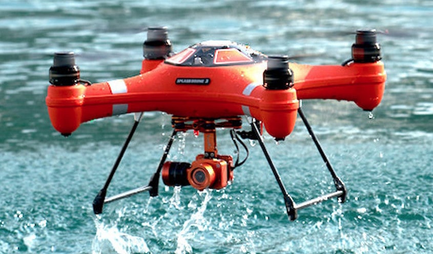 les meilleurs drones waterproof