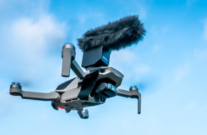 Drones grand public et enregistrement audio