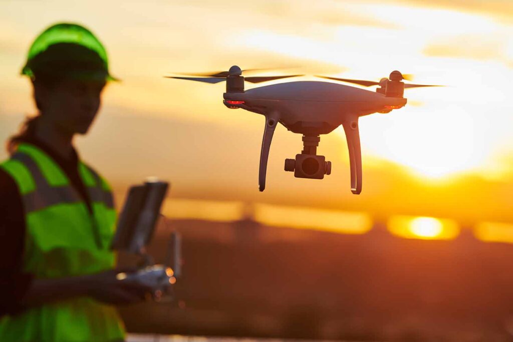 sécurité en drone