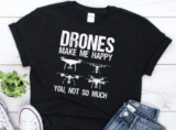 Découvrez les 7 meilleurs T-shirt drone du moment !